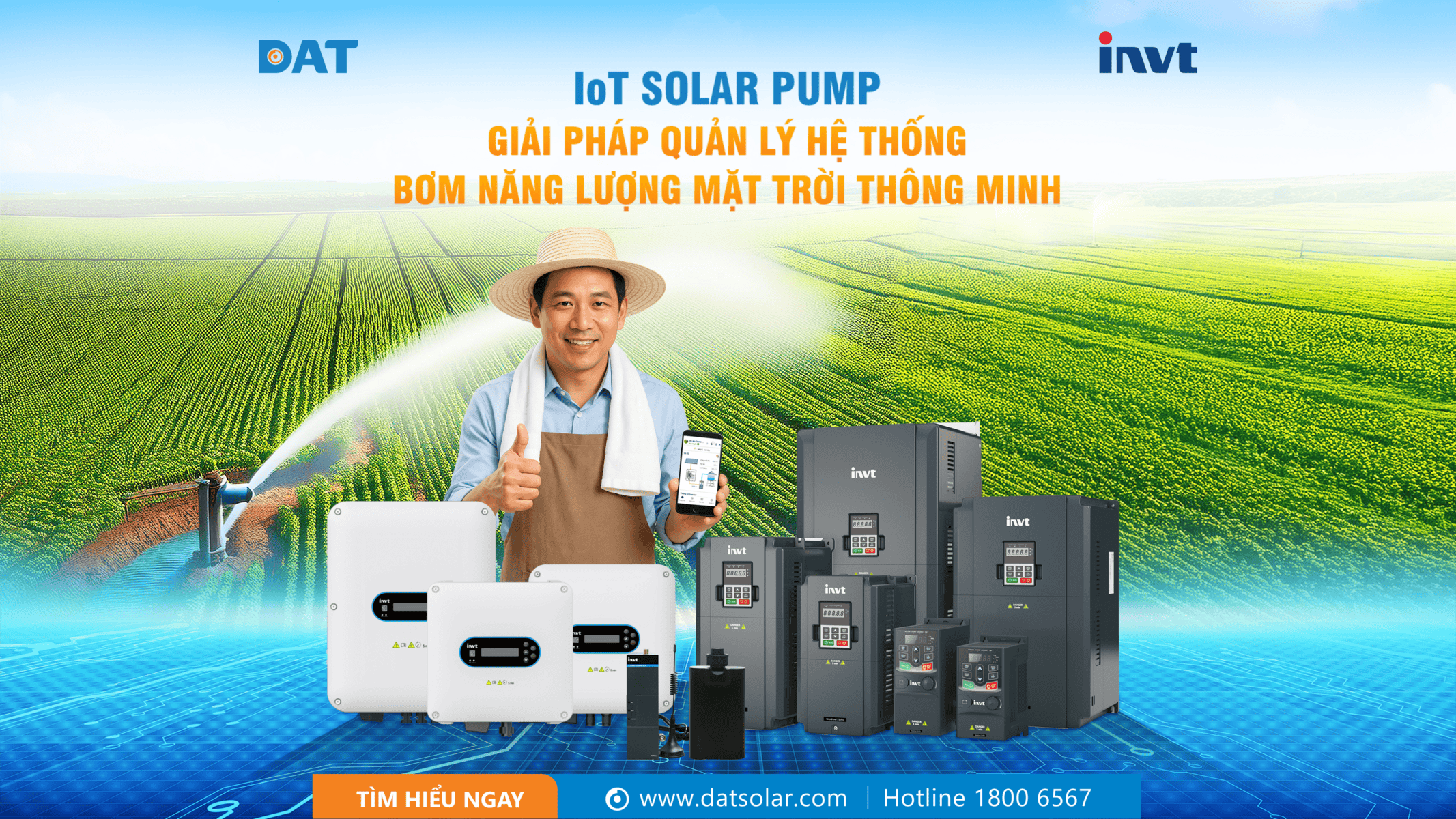 EcoPump – Giải pháp IoT giám sát & điều khiển hệ thống bơm năng lượng mặt trời